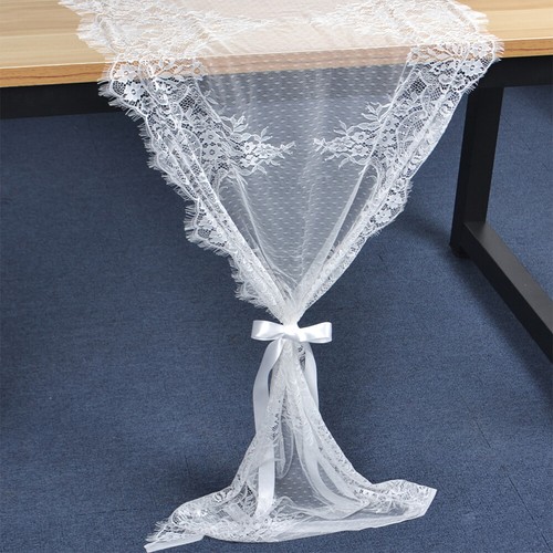 Lace Tablecloth Cloth Cover Wedding Party Dining Room Home Decor Rectangle - Picture 3 of 18