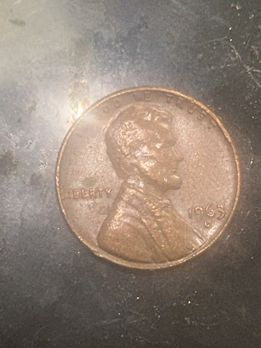 1963 D Lincoln Memorial Penny Offset Rim  L on Edge Error SUPER RARE COLLECTORS - Picture 2 of 12