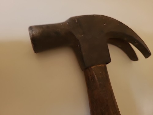 Vintage Plumb Carpenter Woodworker Claw Hammer very old USA original handle (c47 - Picture 6 of 22