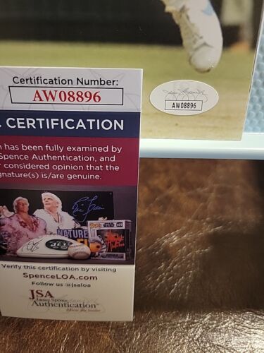 John McEnroe Rare! autographed signed tennis legend 8x10 photo JSA coa AW08896 - Picture 3 of 3
