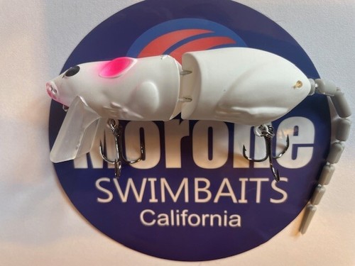 Señuelo Morone Swimbaits Mini Mouse Lab Natación Swimbait Bajo - Imagen 3 de 3