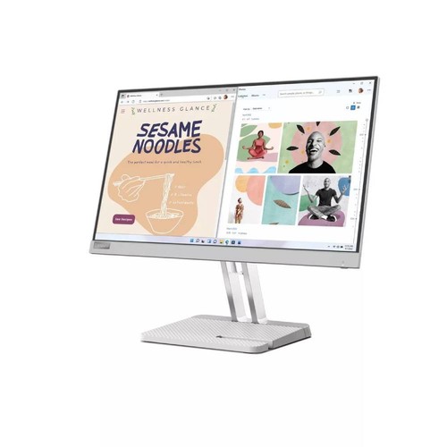 Lenovo L22e-40 21.5" 1920x1080 Full HD VA LCD Monitor Cloud Grey - 67AFKACBUK - Picture 3 of 4