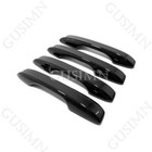 For Honda CRV CR-V 2023-2025 Gloss Black Door Handle Cover Trims w/ Smart Hole