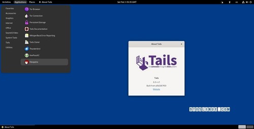 Tails 6.6 64bit Live Bootable CD DVD Linux Operating System - Picture 4 of 5