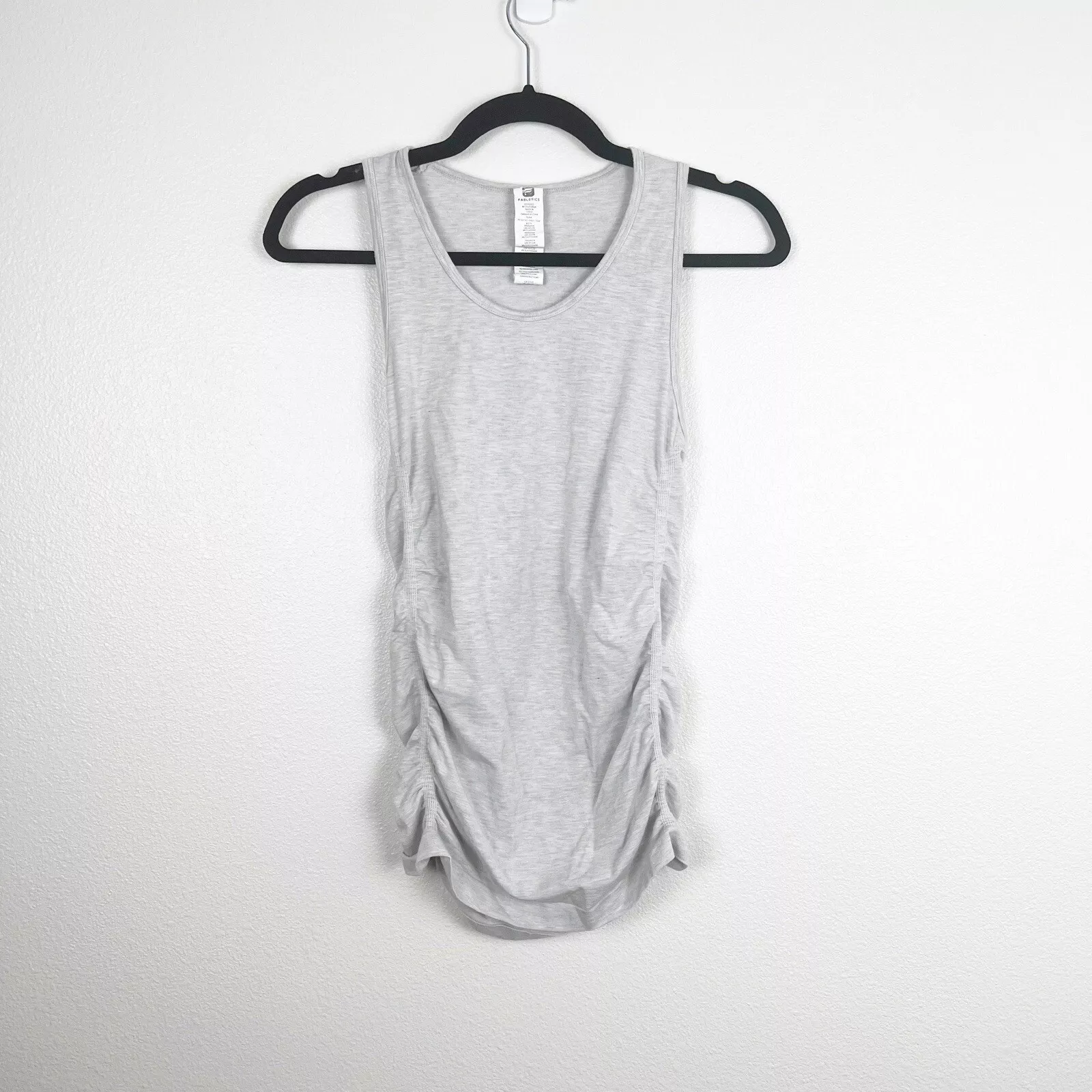 fabletics sleeveless ruched tank-top
