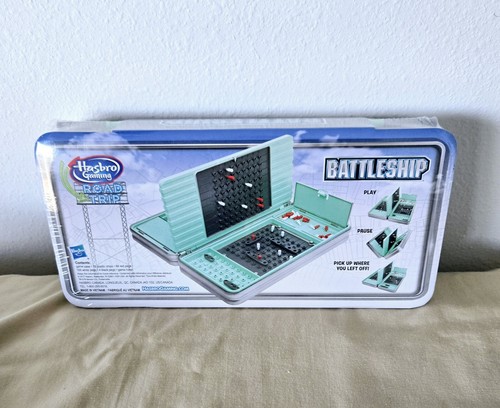 Battleship Hasbro Road Trip Game Portable Series Case New/Sealed - Picture 2 of 2