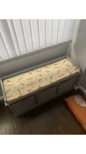 Window Seat Cushion Cover Up To Size 250cm - Picture 5 of 6