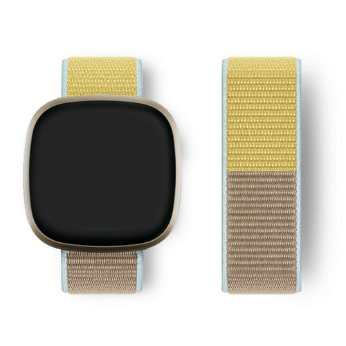 NEW Woven Loop Strap For Fitbit Versa 4/Versa 3/Sense 2/Sense Braided Nylon Band - Picture 39 of 82