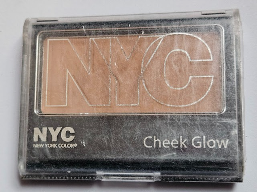 NYC New York Color Cheek Glow Powder Blush Shade 656 Sutton Place Peach Sealed - Picture 1 of 3