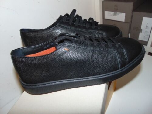 SANTONI GENUINE LEATHER LACE UP NEW 45 550.00 CART. SAN-C-03a - Picture 2 of 7