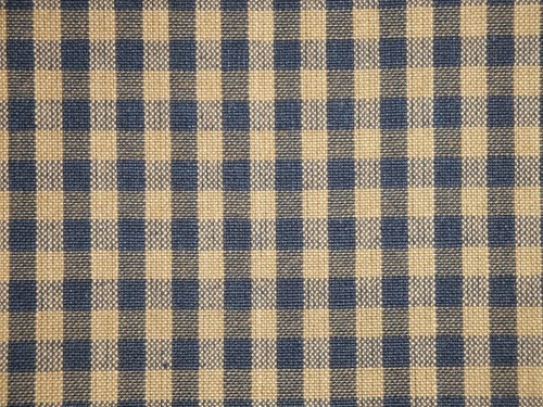 Marineblau und Tee Farbe Karo Homespun Stoff rustikal Hütte Bauernhaus Quilt Stoff  - Bild 13 von 32
