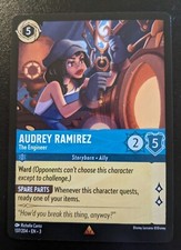 Audrey Ramirez - The Engineer 137/204 Rare Into The Inklands Disney Lorcana TCG
