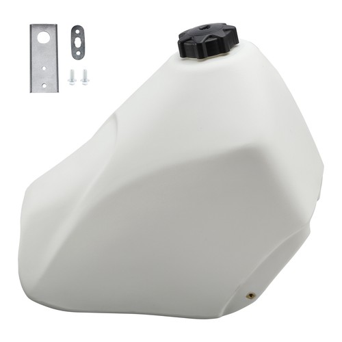 🚀Plastic 3.2 Gal Large Fuel Tank White For Kawasaki KLR 250 KLR250 1985-2005 - Picture 15 of 17