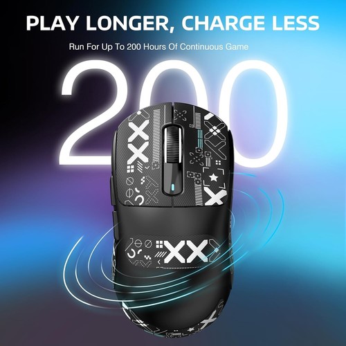 ATTACK SHARK X3 49g SUPERLIGHT Gaming Mouse PixArt PAW3395 BT/2.4 Wireless/Wired - Picture 34 of 70