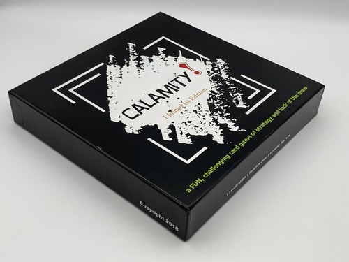 Rare Calamity! Board Game Limited 1st Edition OOP Strategy Sealed - Picture 10 of 12