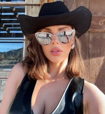 My Cat Eye "Sexy Girl" Women Sunglasses Mirror Reflective Lens Shadz 400UV