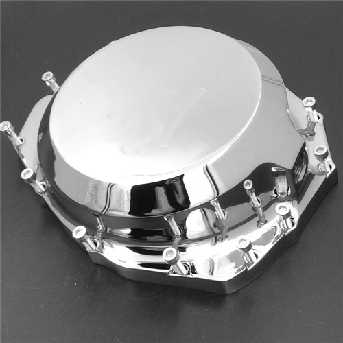 Engine Clutch Cover For Suzuki GSXR1300 Hayabusa 1999-2020 /B-king 2008-2009 Chr - Picture 3 of 7
