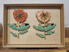 Oliver Bonas Beaded Flower Themed Napkin Rings (2) - Boxed
