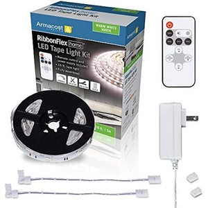 RibbonFlex hOme 16 Ft. LED Warm White Strip Light Kit /remote by Armacost