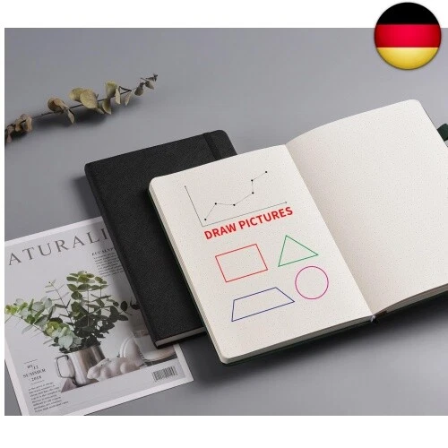 Bullet Dotted Journal ? A5 Dotted Journal - Gepunktet Notizbuch, 140GSM Dickes - Bild 7 von 7