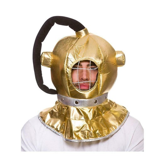 Adulto CASCO DE BUCEO DE AGUAS PROFUNDAS Elegante Vestido Sombrero Disfraz Acolchado Buceo Para Hombres - Imagen 2 de 2