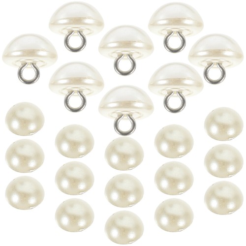 100 Pcs Bouton collections Miss Boutons Décoratifs Vêtements Grand pour Couture Perle