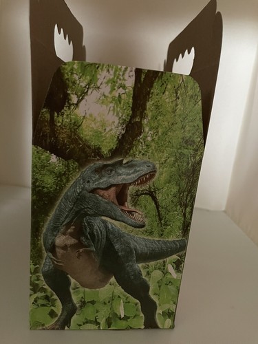 Dinosaur Party Favor Treat Boxes Loot Bag Goody Treat Bag Party Favors supply - Picture 4 of 5