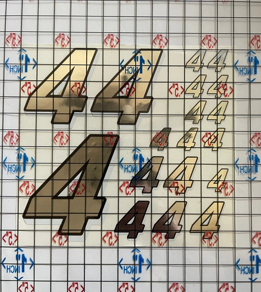 Descuento Cromo Plata con Blanco y Negro #4 R/C Caja L Foto 2 de 4