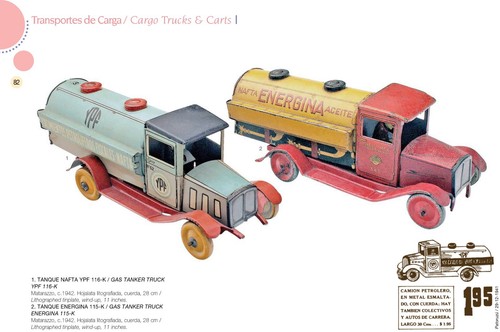 NEW Book/Catalog Tinplate Toys from Argentina 1900-1970 ENGLISH/SPANISH Hd Cover - Picture 7 of 12