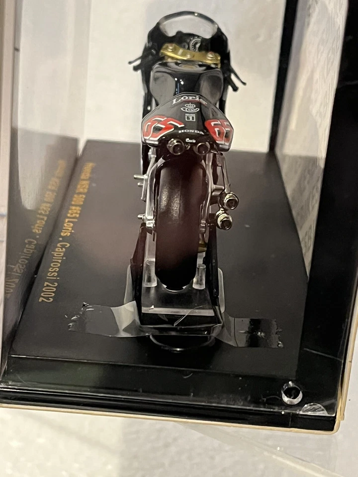 Ixo Models 1:24 scale Honda 500 racing motorcycle - new/unopened in plastic case Foto 3 de 4