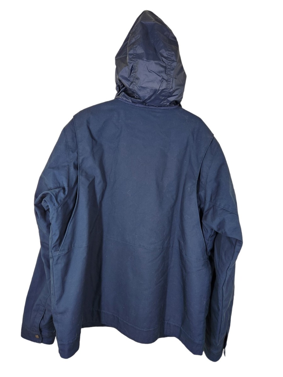 Patagonia Maple Grove Canvas Jacket Sherpa Lined, Navy Blue Patagonia Maple Grove Canvas Jacket Sherpa Lined, Navy Blue