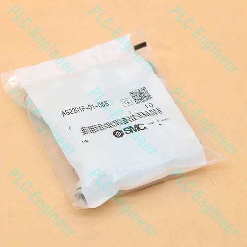 10pcs New brand SMC Throttle Valve AS2201F-01-06S Fast shipping - Picture 1 of 4