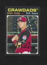 2020 Topps Heritage Minor League Edition Josh Jung Short Print #203  (C)