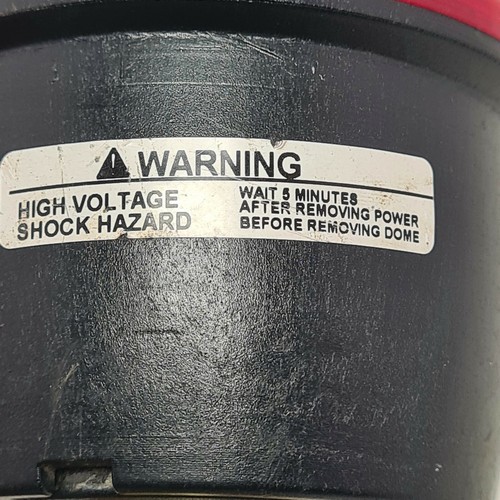 Federal Signal Edison Base LP3 Streamline Strobe Light RED 120 Volts AC - Picture 7 of 9
