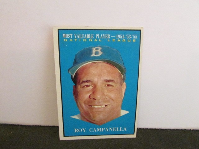 1961 Topps Most Valuable Players Roy Campanella #480 HOF