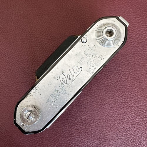 Welta Welti I 35mm folding camera 5cm F2.9 lens Untested As Is - Bild 6 von 24