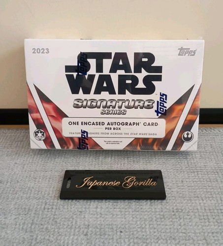 2023 Topps Star Wars Signature Series Hobby Box Caja Sellada de Fábrica - Imagen 1 de 6