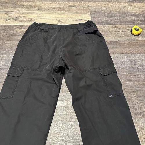5.11 Tactical PDU Cargo Class B Pants Mens 36x32 Black Twill Pockets Zip Police - Picture 21 of 22