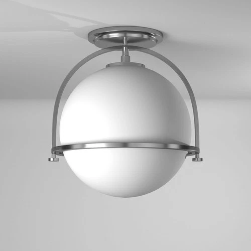 Hinkley Lighting 3403 Somerset 11"W Semi-Flush Ceiling Fixture - Brass - Picture 7 of 7