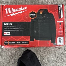 Milwaukee M102B-212X Milwaukee M12 Heated Axis Hooded Jacket - No Battery - N2