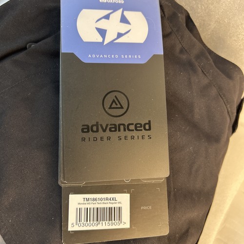 Oxford Mondial MS Pant Tech Advanced Trouser Black Regular 4XL, TM186101R4XL - Bild 3 von 8