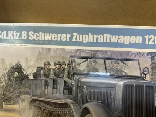 Trompetista alemán Sd.Kfz 1/35 8 12 toneladas semipista pesada #1583 nuevo sellado - Imagen 5 de 11