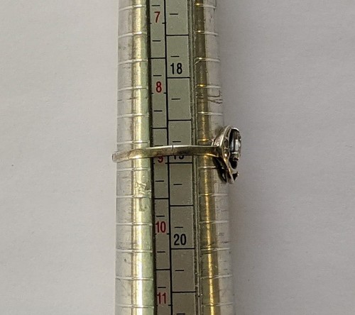 Vintage ring sterling silver 925 Size 9 Weight 1.59 g. Ukrainian jewelry. - Bild 10 von 12