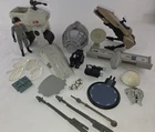 Vintage Star Wars Mixed Miscellaneous Parts Pieces Accessories Lot