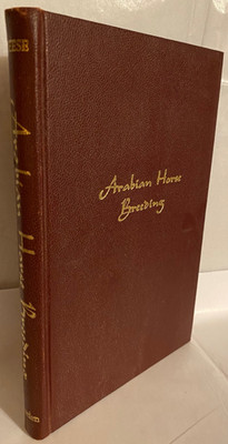 Arabian Horse Breeding Herbert H. Reese HB 1960