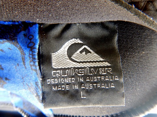 Quiksilver Australia 'ST Comp' Men's Vintage Black Surfing Wetsuit - Size Large - Picture 14 of 15