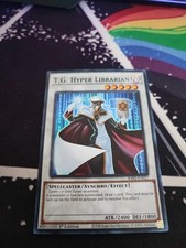 Yu-Gi-Oh T.G. HYPER LIBRARIAN 1st Edition Super Rare RA02-EN027 NM