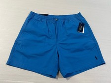 Polo Ralph Lauren Men's Blue Stretch Classic Fit 6" Cotton Chino Shorts L NWT