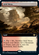 Near Mint x 1 Arid Mesa - Foil - Extended Art Modern Horizons 2 Variants