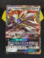 Pokémon TCG Solgaleo GX SM Black Star Promo SM16  Holo Promo